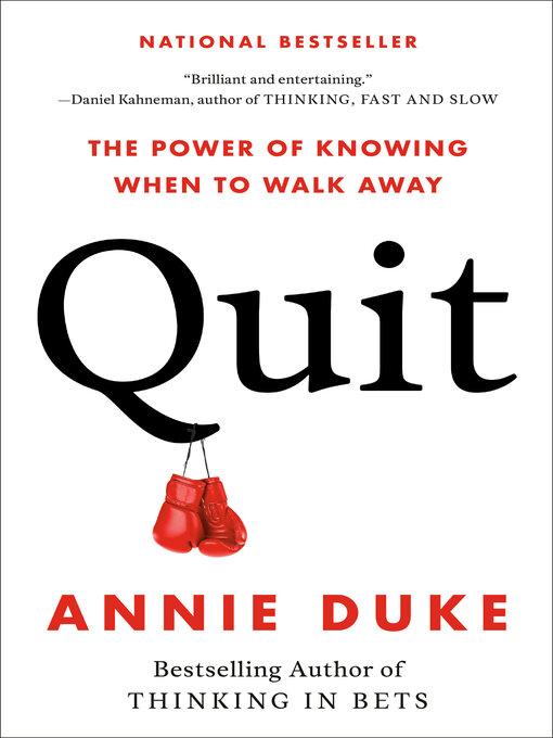 Title details for Quit by Annie Duke - Wait list